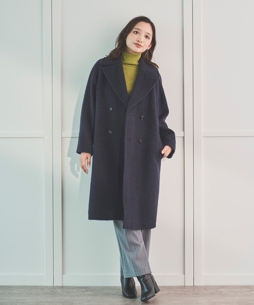 Sirin(シリン)の「ロングシャギーコート【2サイズ展開】(その他アウター・レディース・ライトグレー/ベージュ/ネイビー・X-SMALL/SMALL)」の17枚目の写真
