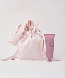 Her lip to BEAUTY（ハーリップトゥビューティー）の「RICH HAND CREAM - PINK SUEDE - （ギフトポーチ付）（ボディケアキット/ギフトセット）」