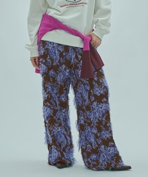 ROSE BUD | (mag.by c)FLOWER JACQUARD PANTS(その他パンツ)