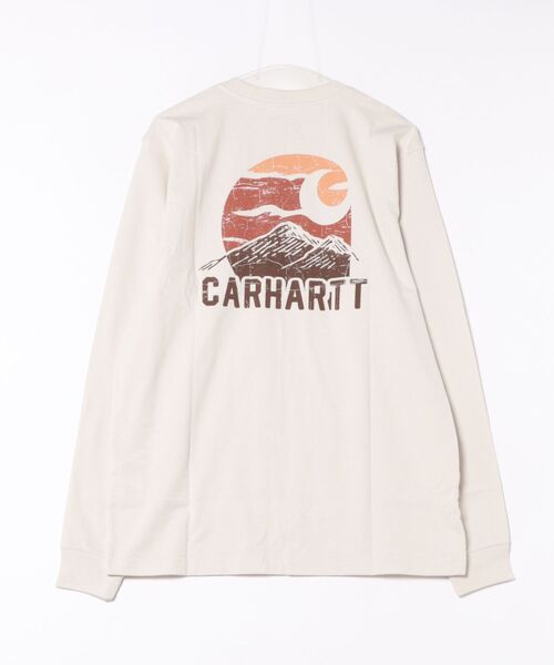 Carhartt バックプリントポケットロングTシャツ