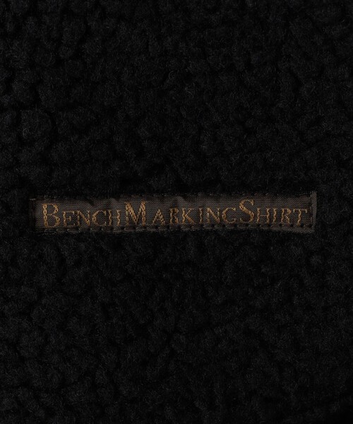 SHIPS(シップス)の「BENCH MARKING SHIRTS: フェイク ムートン B3 ブルゾン(ブルゾン・メンズ・ブラック/ブラウン・MEDIUM/LARGE/X-LARGE/SMALL)」の8枚目の写真