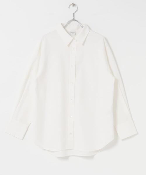 URBAN RESEARCH DOORS（アーバンリサーチドアーズ）の「起毛レギュラーカラーシャツ（シャツ/ブラウス・レディース・ネイビー/ベージュ/オフホワイト・FREE）」の13枚目の写真