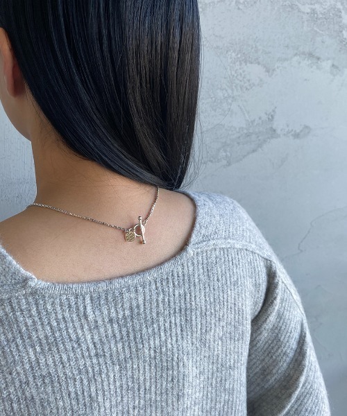 PHILIPPE AUDIBERT（フィリップ オーディベール）の「[PHILIPPE AUDIBERT/フィリップ オーディベール] OLIE シルバーネックレス（ネックレス・レディース・シルバー・ONE SIZE）」の5枚目の写真