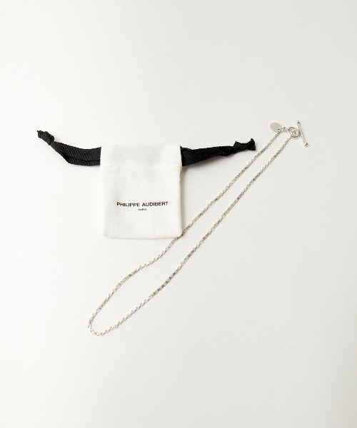 PHILIPPE AUDIBERT（フィリップ オーディベール）の「[PHILIPPE AUDIBERT/フィリップ オーディベール] OLIE シルバーネックレス（ネックレス・レディース・シルバー・ONE SIZE）」の9枚目の写真