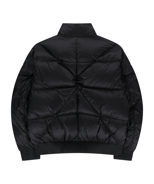 UNGIMMICK(アンジミック)の「DIAGONAL QUILTED GOOSE DOWN JACKET (BLACK)(ダウンジャケット/コート・メンズ・その他・MEDIUM/LARGE)」の2枚目の写真