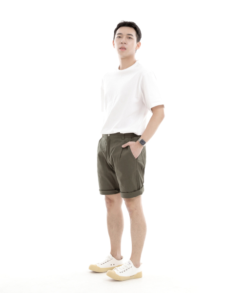 SAINTCREW(セントクルー)の「コンフォハーフバンドショーツ CH-1201 カーキ(その他パンツ・メンズ・その他・36/34/32/30)」の7枚目の写真