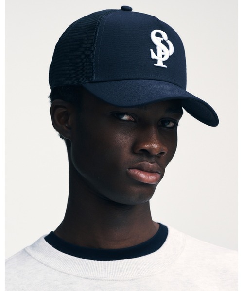 SOPHNET.(ソフネット)の「NEW ERA SP 9FORTY A-FRAME MESH CAP(キャップ・メンズ・ネイビー/ブラック・FREE)」の4枚目の写真