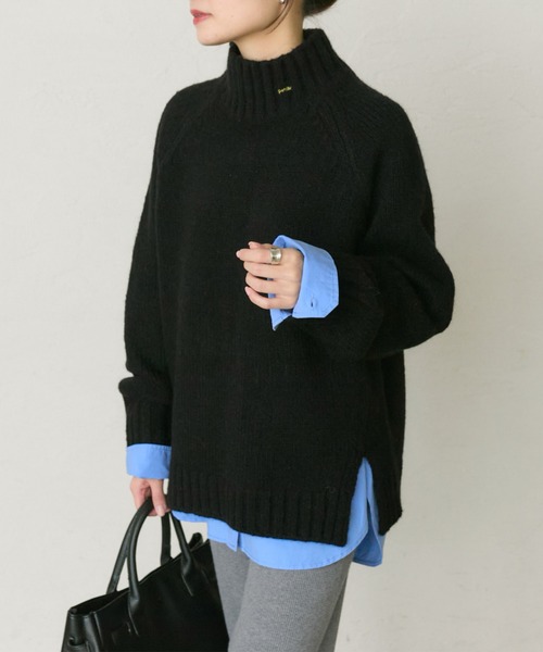 PUAL CE CIN(ピュアルセシン)の「コットンリヨセルロゴ刺繍シャツ(シャツ/ブラウス・レディース・オフホワイト/ブルー・FREE)」の16枚目の写真