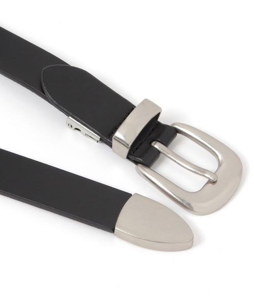 GLOBAL WORK（グローバルワーク）の「ウェスタンバックルレザーベルト/633384（ベルト・メンズ・ダークブラウン/ブラック・FREE）」の7枚目の写真