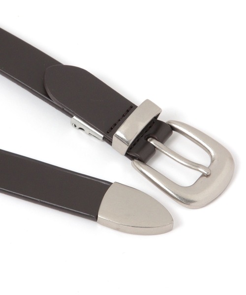 GLOBAL WORK（グローバルワーク）の「ウェスタンバックルレザーベルト/633384（ベルト・メンズ・ダークブラウン/ブラック・FREE）」の9枚目の写真