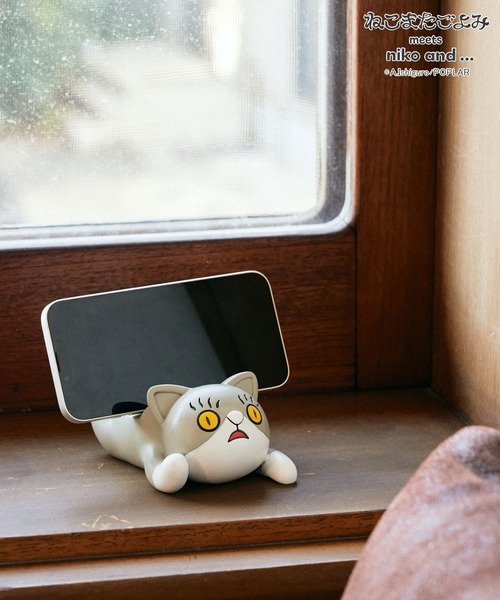 ねこまたごよみ】コラボ モバイルスタンド（スマホグッズ）｜niko and