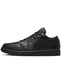 JORDAN BRAND(�W���[�_���u�����h)�̃G�A �W���[�_�� 1 LOW �����Y�V���[�Y / Air Jordan 1 Low Men's Shoes 553558-093 Black(�X�j�[�J�[)
