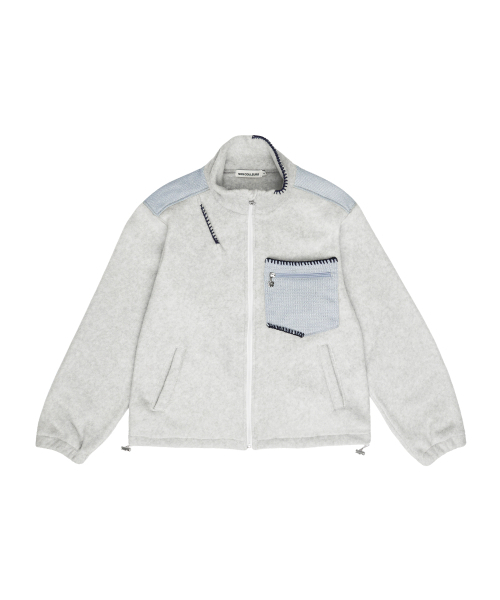 NOSCOULEURS(ノクルールズ)の「UL FLEECE JACKET 02 GREY(その他アウター・レディース・その他・1)」の1枚目の写真