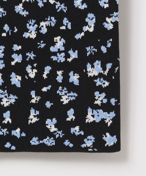 LEPSIM（レプシィム）の「14ゲージアソート柄ニットスカート　638125（スカート・レディース・ブラック系その他2/モカ/ブラック系その他・FREE）」の6枚目の写真