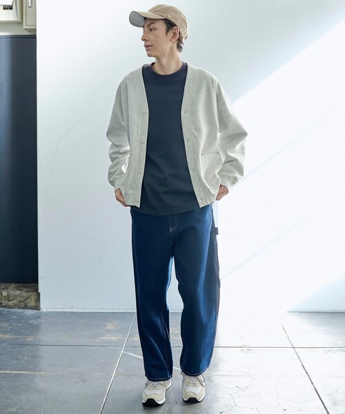 SMITH'S（スミス）の「SMITH’S（スミス）別注ワークパンツ（デニムパンツ・メンズ・ネイビー/オフホワイト/コバルトブルー・S/M/L/XL）」の16枚目の写真