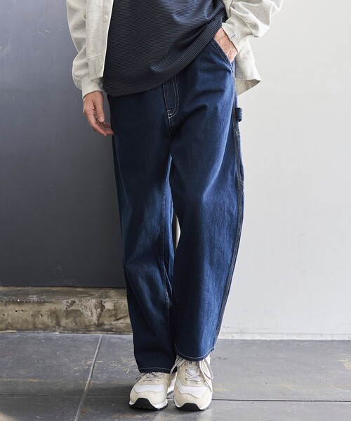 SMITH'S（スミス）の「SMITH’S（スミス）別注ワークパンツ（デニムパンツ・メンズ・ネイビー/オフホワイト/コバルトブルー・S/M/L/XL）」の18枚目の写真