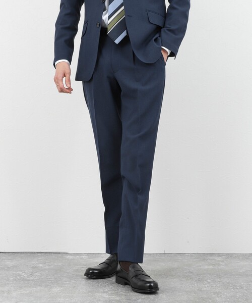 NOLLEY’S（ノーリーズ）の「《ビジカジ/セットアップ対応》TRABEST PT トラベスト スラックスパンツ 26SS（スラックス・メンズ・ブルー系その他/ネイビー・XL/L/M/S）」の6枚目の写真