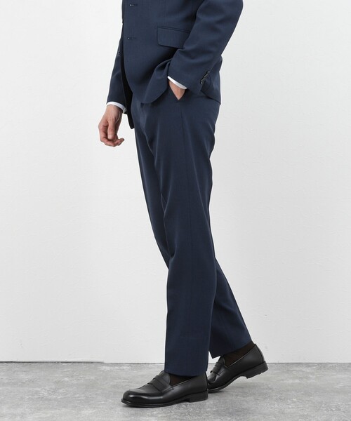 NOLLEY’S（ノーリーズ）の「《ビジカジ/セットアップ対応》TRABEST PT トラベスト スラックスパンツ 26SS（スラックス・メンズ・ブルー系その他/ネイビー・XL/L/M/S）」の8枚目の写真