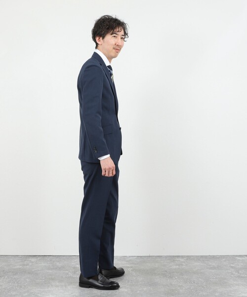 NOLLEY’S（ノーリーズ）の「《ビジカジ/セットアップ対応》TRABEST PT トラベスト スラックスパンツ 26SS（スラックス・メンズ・ブルー系その他/ネイビー・XL/L/M/S）」の11枚目の写真