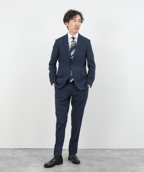 NOLLEY’S（ノーリーズ）の「《ビジカジ/セットアップ対応》TRABEST PT トラベスト スラックスパンツ 26SS（スラックス・メンズ・ブルー系その他/ネイビー・XL/L/M/S）」の12枚目の写真