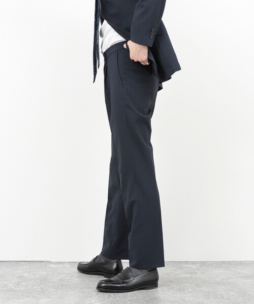 NOLLEY’S（ノーリーズ）の「《ビジカジ/セットアップ対応》TRABEST PT トラベスト スラックスパンツ 26SS（スラックス・メンズ・ブルー系その他/ネイビー・XL/L/M/S）」の19枚目の写真