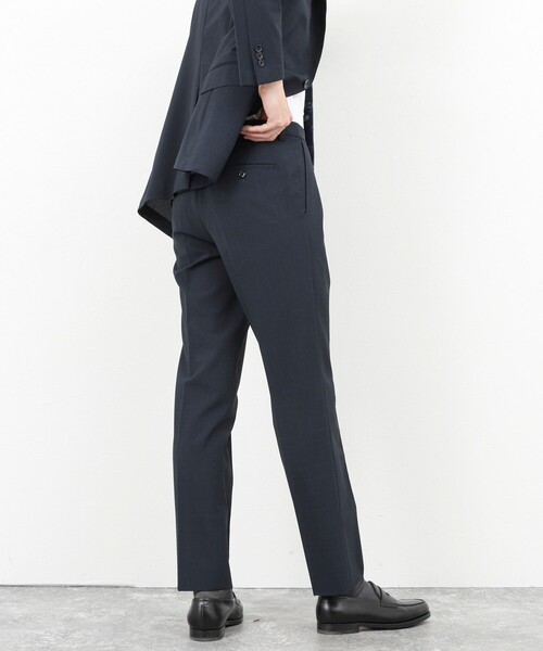 NOLLEY’S（ノーリーズ）の「《ビジカジ/セットアップ対応》TRABEST PT トラベスト スラックスパンツ 26SS（スラックス・メンズ・ブルー系その他/ネイビー・XL/L/M/S）」の21枚目の写真