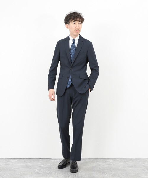 NOLLEY’S（ノーリーズ）の「《ビジカジ/セットアップ対応》TRABEST PT トラベスト スラックスパンツ 26SS（スラックス・メンズ・ブルー系その他/ネイビー・XL/L/M/S）」の16枚目の写真