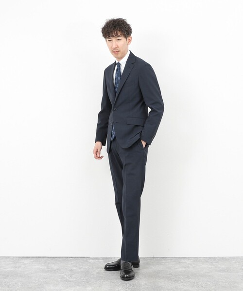 NOLLEY’S（ノーリーズ）の「《ビジカジ/セットアップ対応》TRABEST PT トラベスト スラックスパンツ 26SS（スラックス・メンズ・ブルー系その他/ネイビー・XL/L/M/S）」の17枚目の写真