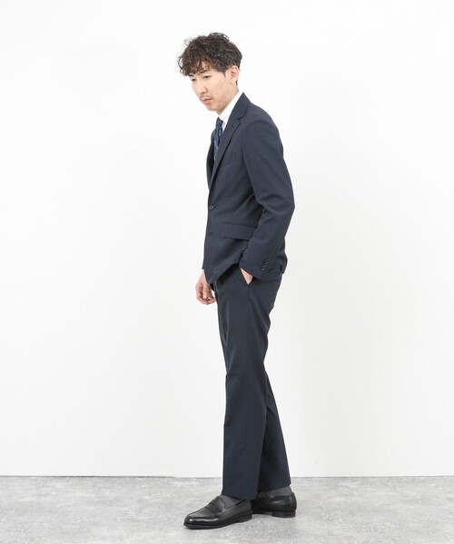 NOLLEY’S（ノーリーズ）の「《ビジカジ/セットアップ対応》TRABEST PT トラベスト スラックスパンツ 26SS（スラックス・メンズ・ブルー系その他/ネイビー・XL/L/M/S）」の18枚目の写真