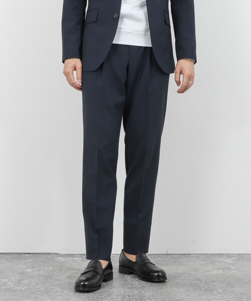NOLLEY’S（ノーリーズ）の「《ビジカジ/セットアップ対応》TRABEST PT トラベスト スラックスパンツ 26SS（スラックス・メンズ・ブルー系その他/ネイビー・XL/L/M/S）」の20枚目の写真