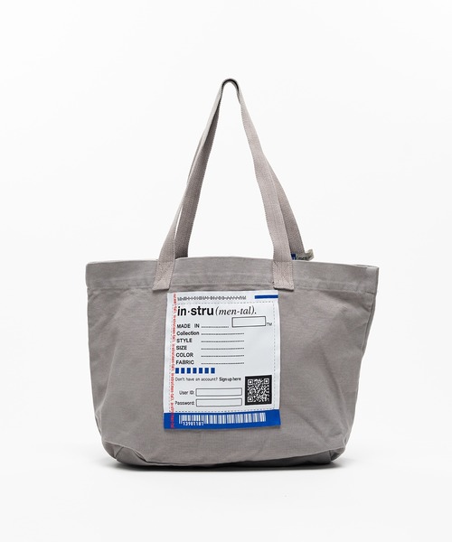 In・stru(men-tal).(インストルメンタル)の「Big Name Tote Bag Mini(ショルダーバッグ・メンズ・ブラック/ライトグレー/ダークグレー・FREE)」の3枚目の写真
