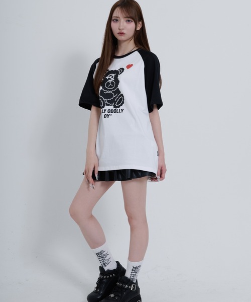OY(オーワイ)の「『OY/オーワイ』HEART DOLLY TEE/ハートドリーTシャツ(Tシャツ/カットソー・レディース・ホワイト・L/M)」の12枚目の写真