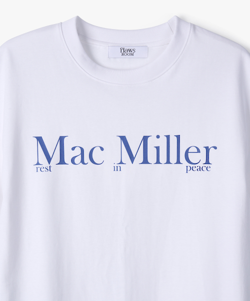 FLAWSROOM(フローズルーム)の「マック・ミラー Tシャツ ホワイト(Tシャツ/カットソー・メンズ・その他・MEDIUM/LARGE)」の4枚目の写真