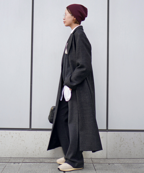 AP STUDIO（エーピーストゥディオ）の「New スムージーニットパンツ（その他パンツ・レディース・グレー/ブラック・36/40/38）」の8枚目の写真