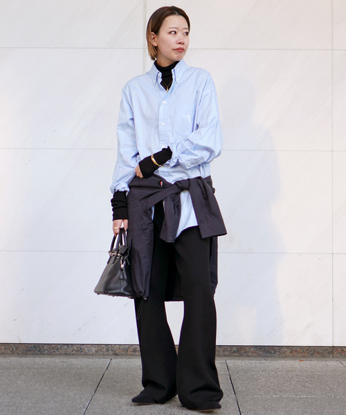 AP STUDIO（エーピーストゥディオ）の「New スムージーニットパンツ（その他パンツ・レディース・グレー/ブラック・36/40/38）」の10枚目の写真