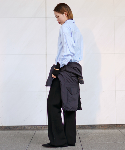 AP STUDIO（エーピーストゥディオ）の「New スムージーニットパンツ（その他パンツ・レディース・グレー/ブラック・36/40/38）」の11枚目の写真