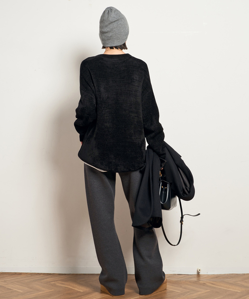 New スムージーニットパンツ（その他パンツ）｜AP STUDIO（エーピー