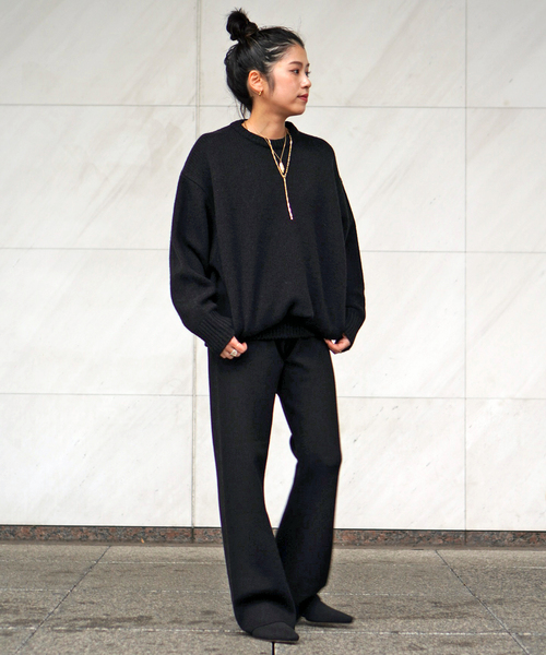New スムージーニットパンツ（その他パンツ）｜AP STUDIO（エーピー