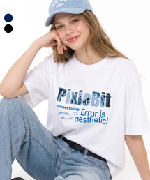 PIXIE BIT PAINTING OVER FIT T-SHIRT (3color)