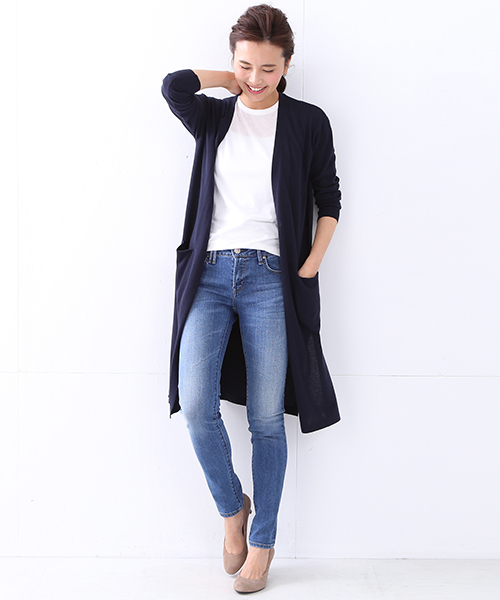 BEAMS LIGHTS Women's(ビームスライツ ウィメンズ)の「BEAMS LIGHTS / ベーシックTシャツ(Tシャツ/カットソー・レディース・オフホワイト/グレー/ブラック・ONE SIZE)」の17枚目の写真