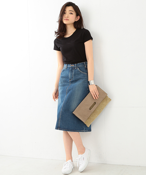 BEAMS LIGHTS Women's(ビームスライツ ウィメンズ)の「BEAMS LIGHTS / ベーシックTシャツ(Tシャツ/カットソー・レディース・オフホワイト/グレー/ブラック・ONE SIZE)」の22枚目の写真