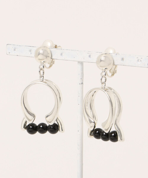 ADORE（アドーア）の「トリプレッツジェムピアス（ピアス（両耳用）・レディース・ブルー/ブラック・ONE SIZE）」の2枚目の写真