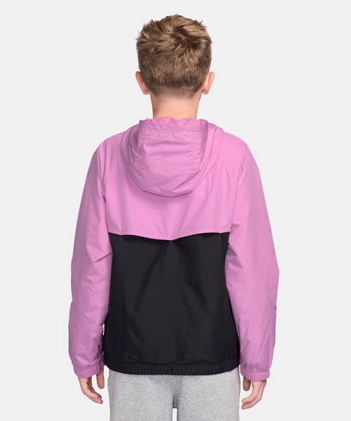 NIKE（ナイキ）の「ナイキ NIKE ナイキ YTH NSW RPL WR フーディジャケット（ナイロンジャケット・キッズ・ピンク/ブラック/ブルー・130cm/140cm/150cm/160cm）」の17枚目の写真