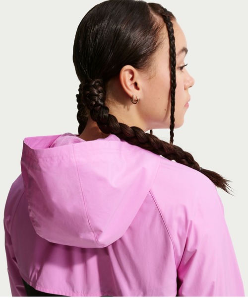 NIKE（ナイキ）の「ナイキ NIKE ナイキ YTH NSW RPL WR フーディジャケット（ナイロンジャケット・キッズ・ピンク/ブラック/ブルー・130cm/140cm/150cm/160cm）」の14枚目の写真