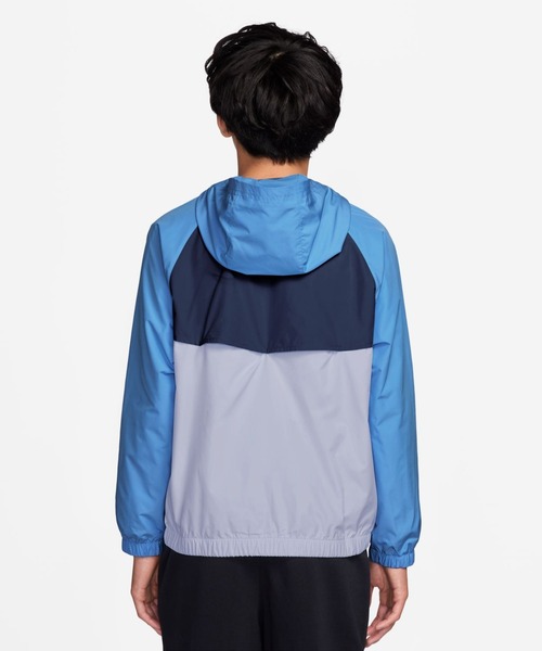 NIKE（ナイキ）の「ナイキ NIKE ナイキ YTH NSW RPL WR フーディジャケット（ナイロンジャケット・キッズ・ピンク/ブラック/ブルー・130cm/140cm/150cm/160cm）」の11枚目の写真