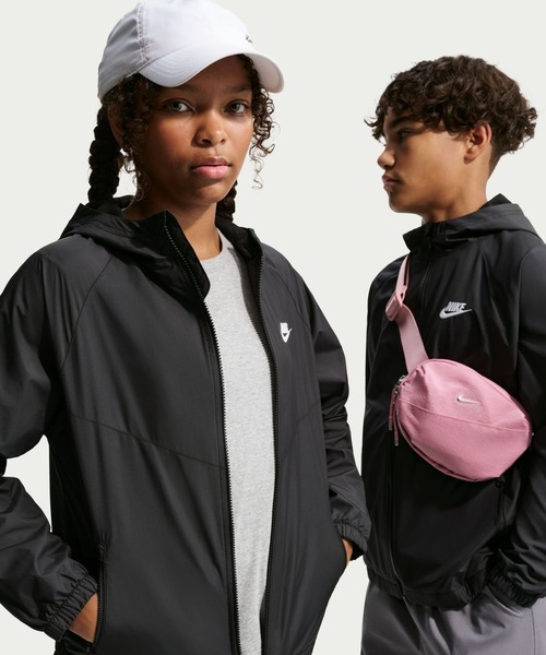 NIKE（ナイキ）の「ナイキ NIKE ナイキ YTH NSW RPL WR フーディジャケット（ナイロンジャケット・キッズ・ピンク/ブラック/ブルー・130cm/140cm/150cm/160cm）」の7枚目の写真