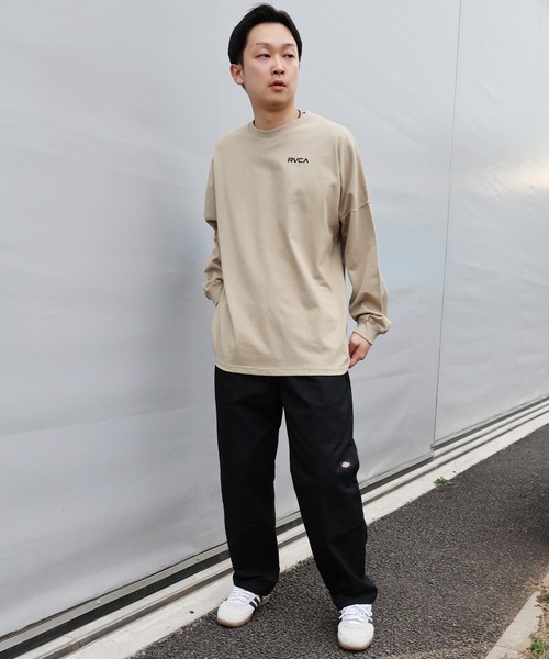 RVCA(ルーカ)の「RVCA/ルーカ BANDANA BOX LONG T ロンT BG041P01(Tシャツ/カットソー・メンズ・ブラック系その他/ホワイト×ブラック/ブラック×ホワイト/カーキブラウン・S/M/L)」の21枚目の写真