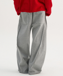 TRIP LE SENS（トリップ ル センス）の「[F/W]カットアウトソフトカーブバンディングパンツ_グレー（スウェットパンツ）」