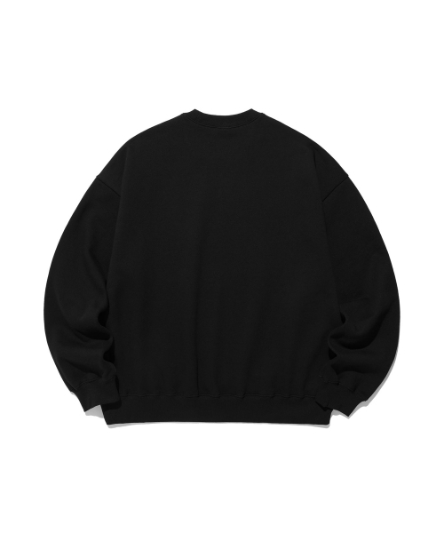 NICE GHOST CLUB(ナイスゴーストクラブ)の「SCREAM LOGO SWEATSHIRTS_BLACK(NG2DFUM450A)(スウェット・レディース・ブラック・S/M/L)」の2枚目の写真