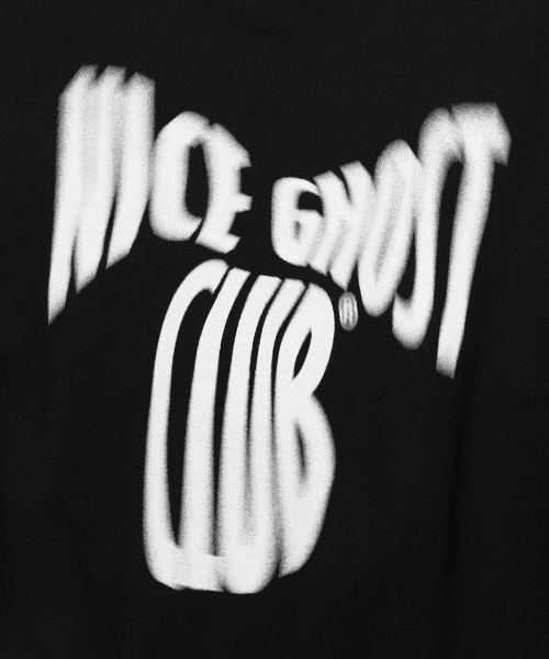 NICE GHOST CLUB(ナイスゴーストクラブ)の「SCREAM LOGO SWEATSHIRTS_BLACK(NG2DFUM450A)(スウェット・レディース・ブラック・S/M/L)」の4枚目の写真